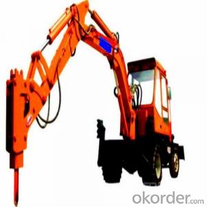 Hydraulic Rock Breaker for Excavator Mounted Machine System 1