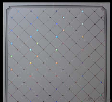 595*595mm New Patterns/Designs Bathroom Pvc Ceiling Panel pvc ceiling tile