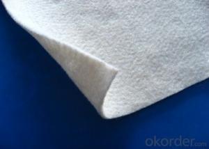 High Strength PP/ PET Short Fiber Needle Punched Non Woven Geotextile