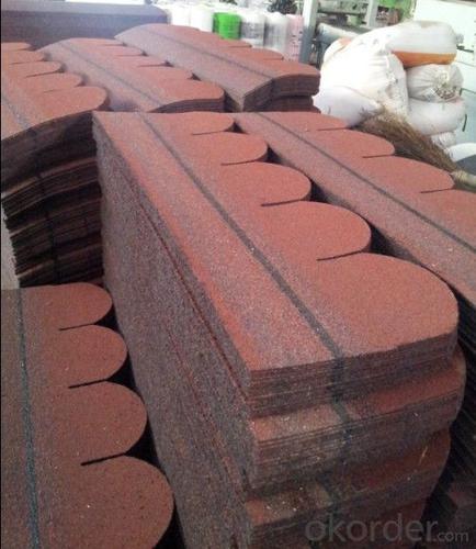 Fish scale Bitumen Shingle  Roofing tile ASTM System 1