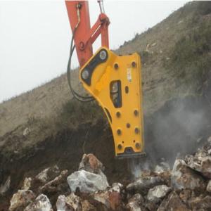 Hydraulic Rock Hammer Case Excavator Parts SG40 Open Type