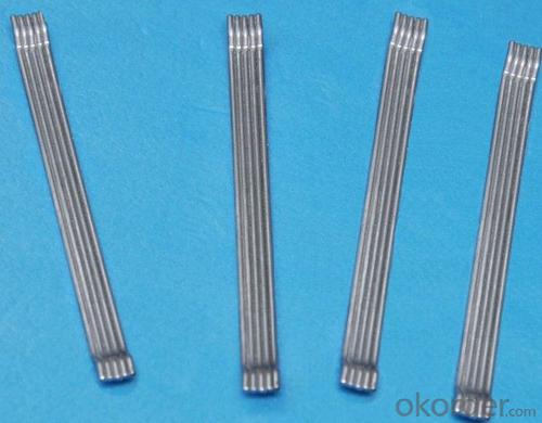 Melt Extract Stainless Steel Fiber Straight Type CNBM from China System 1