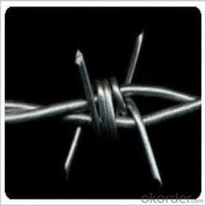 Galvanized and PVC Coated Barbed Wire Barbed Wire Lower Factory