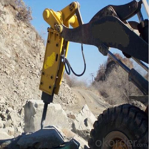 Hydraulic Excavator Rock Breaking Hammer Used in Quarry for Breaking Rocks