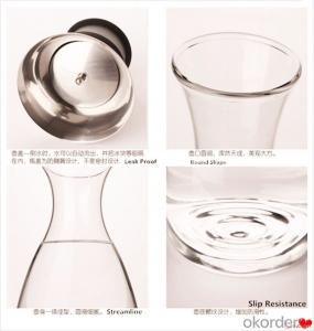 Glass Jar and Tumbler Set,Colored Water and Juice Storage,Drinking glass pot System 1
