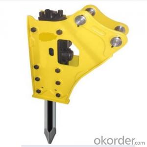 Hydraulic Hammer for 19t ~25t Excavator PO81 Open Top Type System 1