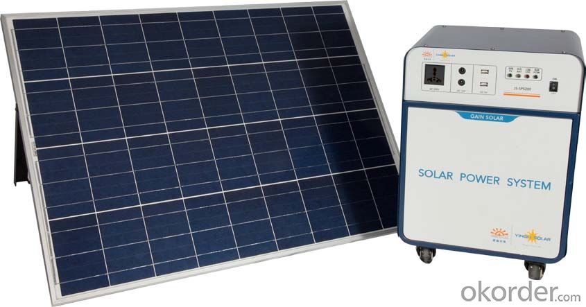 Off-grid Solar Power System JS-SPS-200 System 1