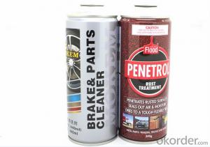4 Colors Printing Spray Paint Aerosol Tin Can
