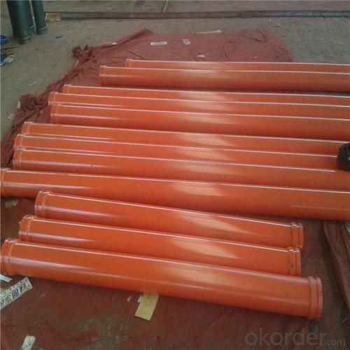 Concrete Pump Delivery Pipe With F/M Flange System 1