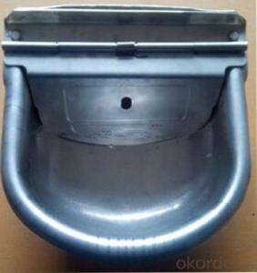 Galvanized Water Bowl with Self-Filled Float for Cattle or Horses