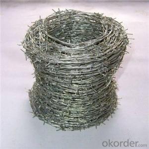 Galvanized and PVC Coated Barbed Wire / Cheap Barbed Wire Real Manufacturer Directly