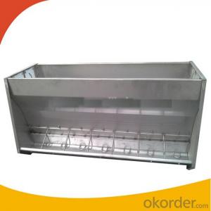 Agricultural Equipment Stainless Steel Trough Feeder(1300x500x550mm) System 1