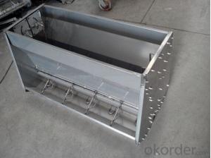 Agricultural Equipment Stainless Steel Trough Feeder(900x500x550mm) System 1