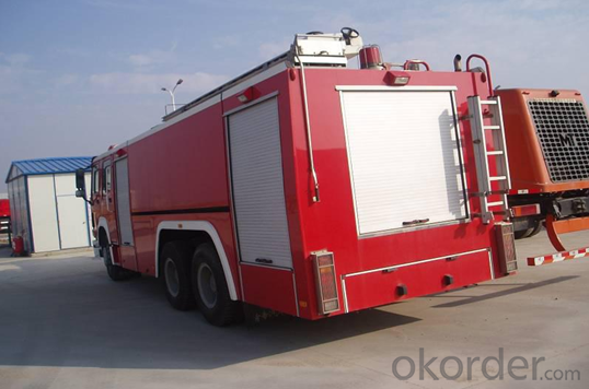 Fire Fighting Truck with Tank Capacity of 5000L System 1