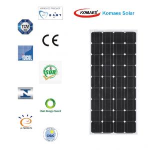 Monocrystalline Solar Panels 150W with TUV IEC MCS INMETRO IDCOL SONCAP