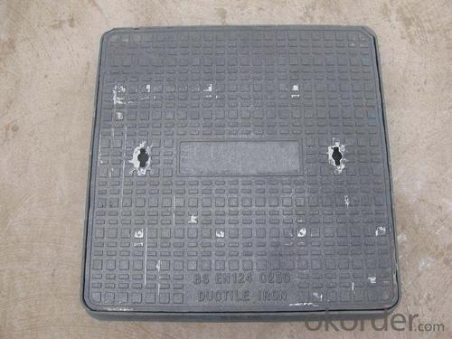 Manhole Cover Ductule Iron B125 Bitmen Coating System 1