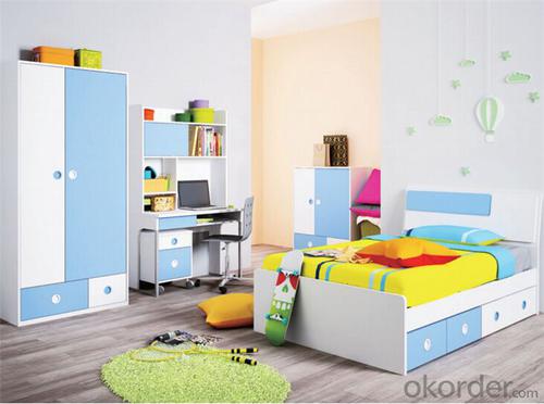 Child Furniture Set with Blue and White Color System 1