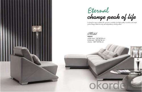 Leather Living Room Furniture of Environmental Material System 1
