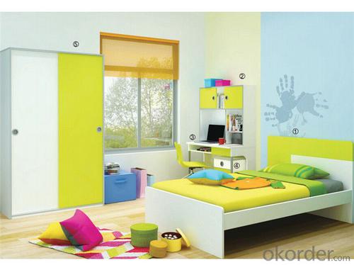 Child Furniture Set with Yellow and White Color System 1