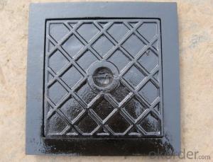 Manhole Cover Ductile Iron D400 Bitumen Coating System 1