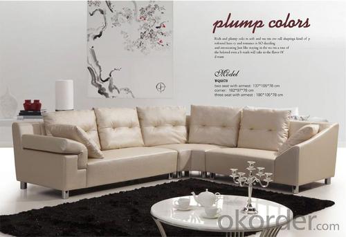 Living Room Furniture of Top Quality Leather System 1