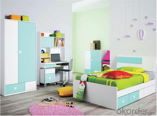 Prince Furniture Set with Green and White Color System 1