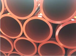 Concrete Pump Truck Parts Delivery Pipe Normal Pipe DN125 3MTR Thick 4.5MM ST52 System 1