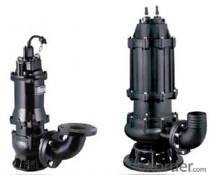 WQ series Designed Sewage Centrifugal Submersible Pump System 1