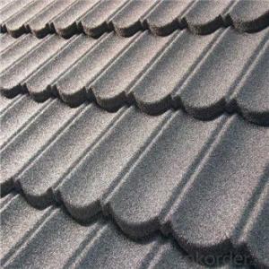 Stone Coated Metal Roofing Tile Heat-Resisting Red Green Blue Grey New Hot Products System 1