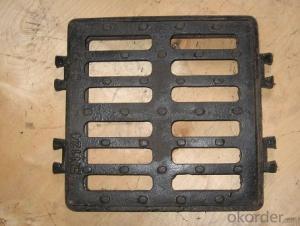 Grating Ductile Cast Iron Rain Grate with Frame Can be Customised