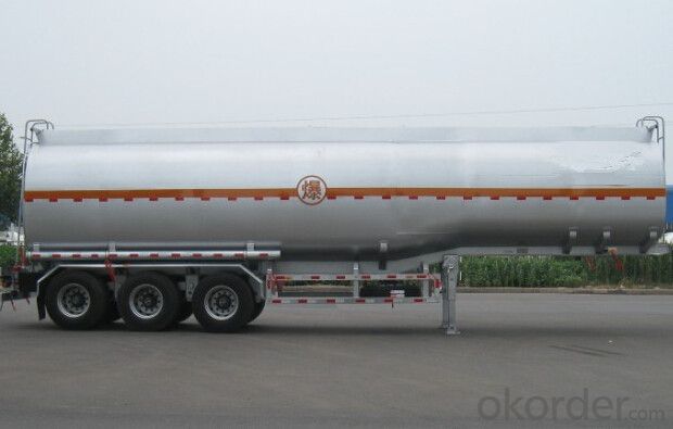 43m3 Lifting Tanker Semi Trailer with Good Quality System 1
