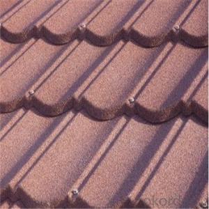 Stone Coated Metal Roofing Tile Red Green Blue Grey Colorful Factory Good Quality System 1
