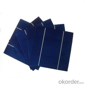Monocrystalline Solar Cells High Quality 156mmx156mm±0.5mm System 1