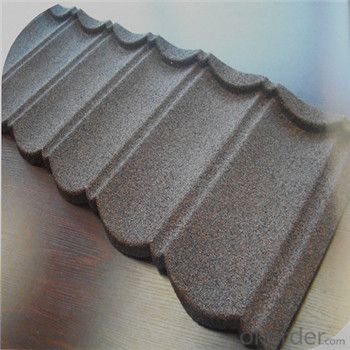 Stone Coated Metal Roofing Tile Colorful Red Green 2015 New