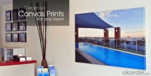 Matte 100% Cotton Canvas Print with Your Photos on It
