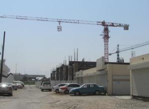 Toples Tower Crane TCP6020 With Jib length of  60M System 1