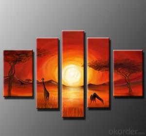 High Quality Outdoor Canvas Printed Painting for Bedroom Decorative
