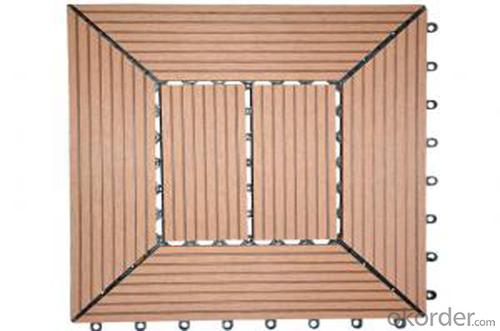 WPC Interlocking Deck DIY Tile DIY Decking WPC Decking System 1