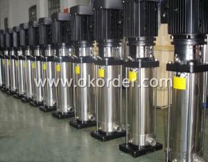 CDL Series Designed Stainless Steel Vertical Multistage Centrifugal Pumps System 1