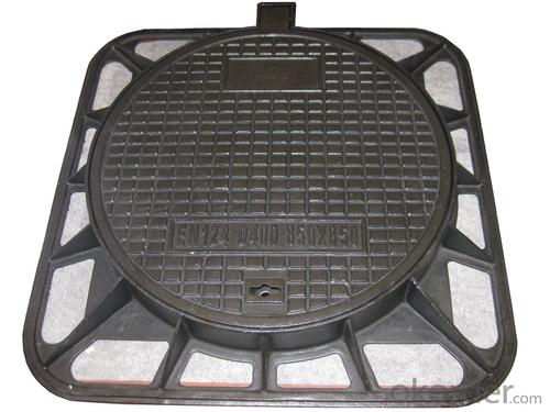 Manhole Cover Ductile Iron  GGG40 D400 DI System 1