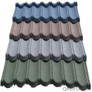 Stone Coated Metal Roofing Tile Metal Corrugated Tile Roofing Sheet