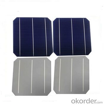 Monocrystalline Solar Cells High Quality 16.00%-18.20% System 1