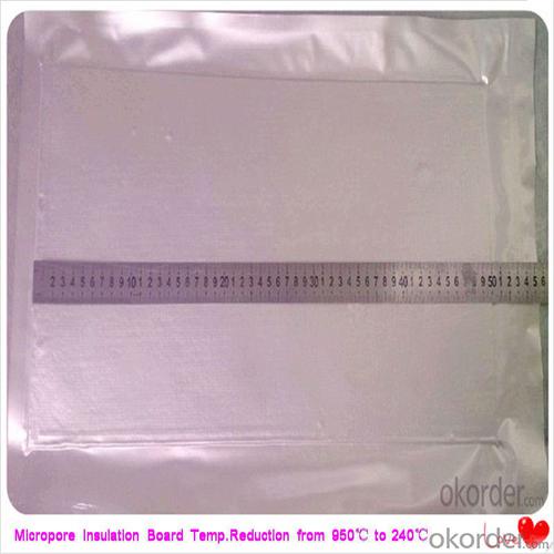 VIP Boards Alumina Foil Cover Insulation Board for Steel Plant with Micropore Heat and Thermal Insulation Layer System 1