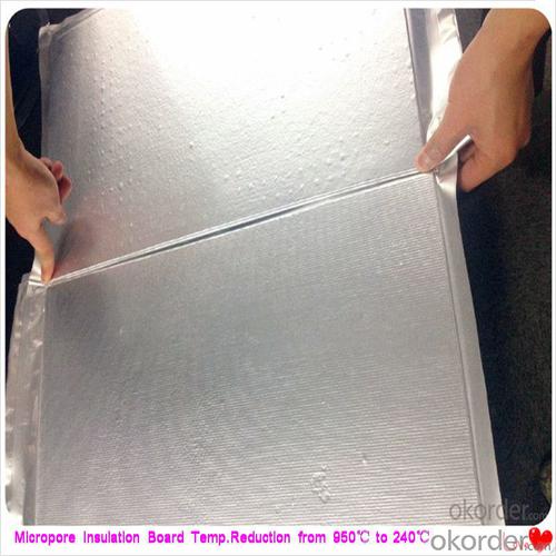 Electrical Insulation Board Steel Plant Using Micropore Heat and Thermal Insulation Layer System 1
