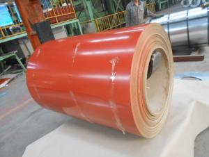 Color Coated GI Steel Sheet or Coil in Red Color