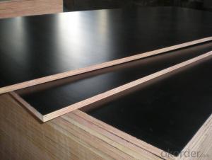 Black Film Faced Plywood Marine Plywood Poplar Core 4*8ft 18mm