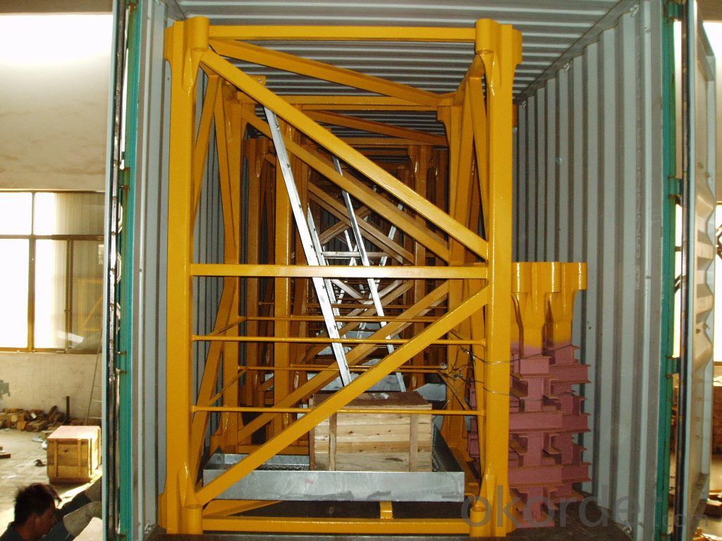 Tower Crane Split in row of weight  QTZ80(6010)