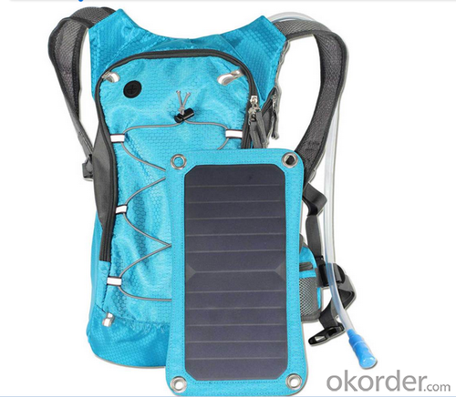 Solar backpack Solar Camel Bag Solar Powered Charge For Mobile Phones System 1