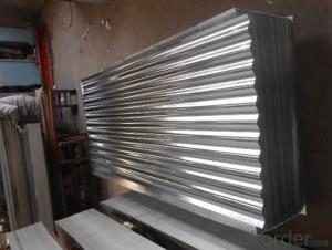 Corrugated-Hot-Dip Galvanized Steel Sheet in Sheet System 1