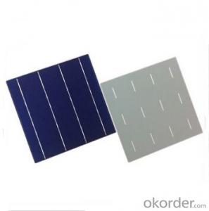 Polycrystalline Solar Cell High Quality 17.2%-18.4% Effy System 1